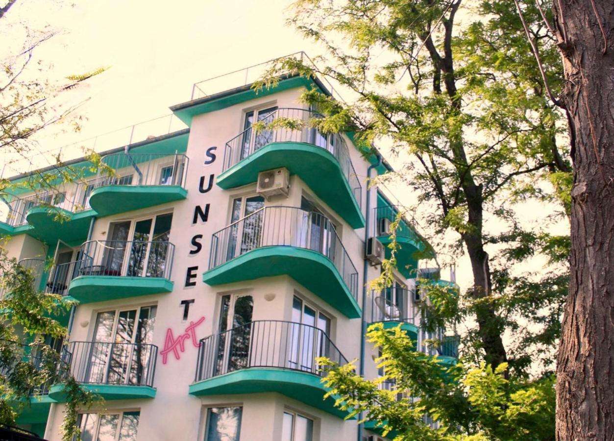 Sunset Art Beach Front Hotel Cernomoreț Exterior foto